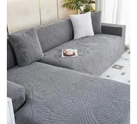 QIUMING Housse de canapé Jacquard imperméable, Universelle Toutes Saisons, Housse de Protection pour canapé de Salon, Housse de canapé Paresseux à Haute élasticité
