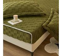 QIUMING Housse de Coussin en Flanelle, taie d'oreiller Chaude, respectueuse de la Peau, 48x74cm, 2 pièces, taie d'oreiller pour lit de Maison