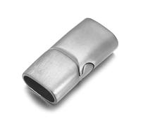 QIUMING Lot de 3 fermoirs magnétiques en Acier Inoxydable 8 x 4 mm, 10 x 5 mm, 12 x 6 mm, pour Bracelets, Accessoires, Fabrication de Bijoux