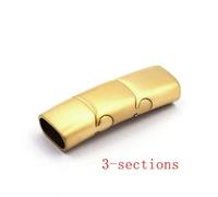 QIUMING Lot de 3 fermoirs magnétiques en Acier Inoxydable 8 x 4 mm, 10 x 5 mm, 12 x 6 mm, pour Bracelets, Accessoires, Fabrication de Bijoux