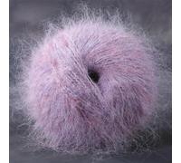 QIUMING Lot de 6 pelotes de Laine en mélange de Poils de Lapin Doux - Idéal pour Le Crochet et Le Tricot de Pulls