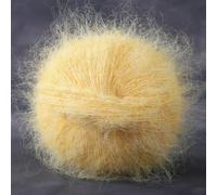 QIUMING Lot de 6 pelotes de Laine en mélange de Poils de Lapin Doux - Idéal pour Le Crochet et Le Tricot de Pulls