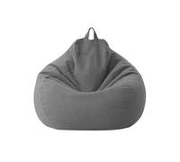 QIUMING Paresseux Pouf Canapés Couverture Chaises sans Remplissage Lin Tissu Chaise Longue Siège Pouf Puff Canapé Tatami Salon Meubles (sans Remplissage)