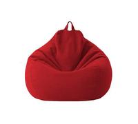 QIUMING Paresseux Pouf Canapés Couverture Chaises sans Remplissage Lin Tissu Chaise Longue Siège Pouf Puff Canapé Tatami Salon Meubles (sans Remplissage)