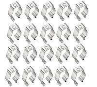 QIUMING T6 Led Tube Clips Titulaire T6Tube Fluorescent Accessoires T6 Support de Fluorescent Clips Support Tube Lumineux pour Fixer le Tube de la Lampe, pour Éviter l'affaissement, aux Lampe T6 Clip