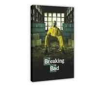 QIUMOD Poster du film Breaking Bad sur toile - Décoration murale pour salon, chambre à coucher - 50 x 75 cm