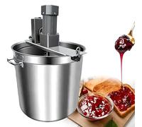 QIUNAOZI Mélangeur Automatique De Cuisine, Mélangeur Automatique Commercial, avec Racleur À 4 Lames, Plusieurs Vitesses, pour La Préparation De Confitures, Sauces, Assaisonnements pour Fondues 60L