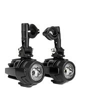 QIUSHIBO Feux Additionnels Moto Projecteur antibrouillard for moto, feux auxiliaires 40W(Light and wire)