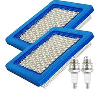 Qiuwanzia 491588S Cartouche Plate de Filtre à air pour Briggs Stratton 491588 399959 4915885 Série 625-675 pour Troy-Bilt TB110 pour Toro 20332 pour Tondeuse à Gazon poussée pour Filtre à air 33644