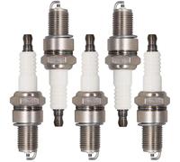 Qiuwanzia 5Pcs Bougie d'allumage F7TC F6TC pour Honda GCV160 GCV190 GX120 GX160 GX200 GX240 GX270 pour moteur à 4 temps 550E 550EX Série Tondeuse à gazon Générateur Tracteur Pompe à eau