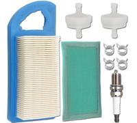 Qiuwanzia 697152 5079K Filtre à air pour Briggs & Stratton 794421 334376 797007 698413 613022 695643 697775 21A902 21A907 21A707 21A807 21A977 21A907 8-13.Moteurs AVS 5 HP avec préfiltre 697292