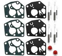 Qiuwanzia 795083 495770 Kit de Joints de Membrane pour BS 3,5-4,5 HP Q45 Moteur de Tondeuse à Gazon 5083H 5083K BS -272372 BS-281028 BS-495770 95900 96900 98900 9C900 10A900 Pièces de Rechange