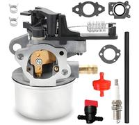 Qiuwanzia 799154 Carburateur pour BS 593599 591137 595390 594287 799248 110P02 110P05 Tondeuse à Gazon pour Troy Bilt 7. 75 HP 8,75 HP 8,5 HP Moteur 190CC 110P02 0003 F1, 110P02 0003 F4