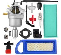 Qiuwanzia 799727 Carburateur pour Briggs et Stratton 698620 794572 14HP 15HP 16HP 17HP 17.5 HP 18HP 498061 499153 287707 287777 28N707