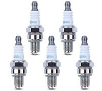 Qiuwanzia Bougie d'allumage CMR6H 3365 pour Stihl FS90 FS90R FS100R FS110R MS171 MS181 MS211 MS192C MS193T HL90 HL110, HT100 KM90 BR500 MS201TC MS201 MS201C débroussailleuse tronçonneuse souffleur