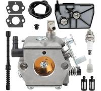 Qiuwanzia Carburateur 1118 120 0601 pour Stihl tronçonneuse 028 028AV 028WB 028Q 028W 028AVSEQ; 1118 120 0600 pour Walbro WT-216 pour Tillotson HU-40 HU-40D HU-40B avec filtre à air 11181201610
