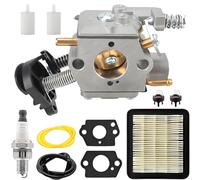 Qiuwanzia Carburateur 545RXT pour Husqvarna 545RXT, 545FXT, 545RX, 545FX, 345FR (débroussailleuse) pour Walbro WTE-12A. Pièces de Rechange 580803901