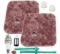 Qiuwanzia FS38 Filtre à air pour FS45 FS46 FS55 FS55C FS55R FS55Z FS55RC HL45 HL45DZ HL45Z HS45 FC55 KM55 FS46CE FS55CE FS55T FS45L FS45DZ Débroussailleuse Tondeuse à gazon Coupe-bordures