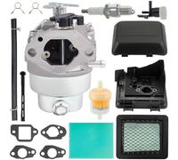 Qiuwanzia GCV160 GCV135 carburateur kit pour Honda GCV160A GCV160LA GCV160LE GC135 GC160 HRB216 HRR216 HRS216 HRT216 HRZ216 Moteur Pièces détachées pour Tondeuse à Gazon 16100-Z0L-853