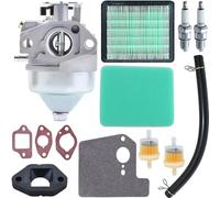Qiuwanzia GCV190 carburateur pour Honda GC190 GCV190A GV190LA Engine HRX217 HRB217 HRX217K1 HRX217K2 HRX217K4 HRX217K5 Lawn Mower Replace 16100-Z0Y-853