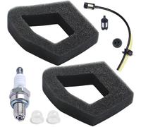 Qiuwanzia GX35 Filtre à air pour Honda GX35NT HHT35S 1.3HP 35cc HLT422 ULT425 UMK435 Petit Moteur à Essence Débroussailleuse Tondeuse à Gazon Générateur Pompes à Eau Pièces de Rechange