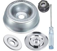 Qiuwanzia Kit d'adaptateur de Lame pour Tondeuse à Gazon Garden Machine pour Stihl FS55 FS56 FS81 FS90 FS80 modèles pour Husqvarna pour débroussailleuses universelles Kit d'entretien avec Tournevis