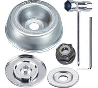 Qiuwanzia Kit d'adaptateur de lame pour tondeuse à gazon pour machines de jardin pour Stihl FS55 FS56 FS81 FS90 FS80 modèles pour Husqvarna pour coupe-bordures universels Kit d'entretien