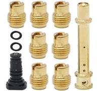 Qiuwanzia Kit de gicleur Principal de Remplacement pour Predator 212cc 196cc 6,5hp GX160 GX200 Moteur pour Baja Warrior MB200 CT200U BT200X KT196 CT200U-ex RB200 pour TrailMaster pour Hemi Non-Hemi