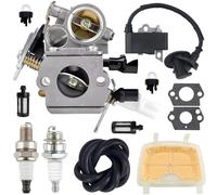 Qiuwanzia MS171 C1Q-S269 Carburateur pour STIHL MS181 MS201 MS211 MS181 2 Mix MS181C MS181C-BE MS181CBE 2 Mix MS181C-BE Z Pièces détachées tronçonneuse C1Q-S268 avec filtre à air 1139 120 1602