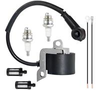 Qiuwanzia MS290 Bobine d'allumage pour Sthil MS240 MS260 MS310 MS390 024 026 028 029 034 036 038 039 044 048 MS290 MS360 MS360C MS440 MS640 Tronçonneuse Replace Parts 0000 400 1300