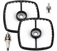 Qiuwanzia SRM225 Filtre à air pour Echo SRM210 SRM225 A226001410 SRM210 GT225 PAS225 SRM230 PB250 PB250LN HC150 GT200 GT-200 GT-225 HC-150 HC-225 PAS-225 PAS-265 PB-250 Souffleur de débroussailleuse