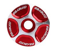 qiuxiaoaa Aluminium Threadless Vélo De Route Tige Accessoires Casque Top Cap Cover Housse De Vélo Rouge