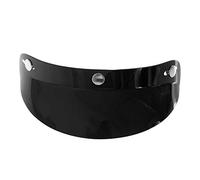qiuxiaoaa Hot Universal 3 Snap Visor Face Shield Lens pour Casques de Moto Open Face Casque Bord