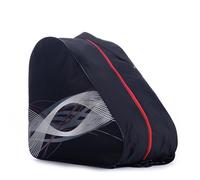 QIUYMGFG Chaussures de Skate, Bottes de Ski, Sac bandoulière, Sac à Dos d'hiver Grande capacité, imperméable, Portable, Casque Oxford 1/2 pièces(Black 2PCS)