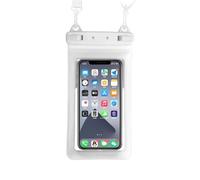QIUYMGFG Dry Bag Étui étanche pour téléphone sous-Marin, Neige, forêt Tropicale, Sac Sec Transparent, Pochette de Natation, Grandes Housses pour téléphone Portable Sac de Sport avec(New White Case)