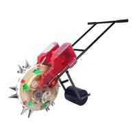 QIUYMGFG épandeurs de Jardin Machines agricoles Semoir à maïs et soja à Une rangée 2 en 1 à Double buse Semoir(7nozzle Double Hole)