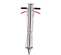 QIUYMGFG épandeurs de Jardin Planteur de semis Dispositif de Transplantation agricole Automatique Semoir fertilisant pour la Plantation de légumes Semoir(Double Handle)