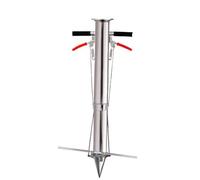 QIUYMGFG épandeurs de Jardin Planteur de semis Dispositif de Transplantation agricole Automatique Semoir fertilisant pour la Plantation de légumes Semoir(with Pedal and Ruler)