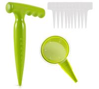 QIUYMGFG épandeurs de Jardin Semoir à graines pour Plantes, planteur à Main, Fleur, Herbe, Plantes, Jardin, Distributeur de semis Multifonction, Accessoires Semoir(12PCS)