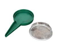 QIUYMGFG épandeurs de Jardin Semoir de Jardin Semoir à Main Distributeur de semis avec Trou réglable Multifonction Portable Vert noirâtre Semoir