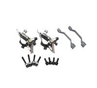 QIUYMGFG Étrier de Frein à Disque hydraulique R1, Double Action, Route CX Gravier Cyclocross BMX vélo Pliant R1 Post is Mount 160mm(R1 Gray- NO rotors)