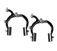 QIUYMGFG Frein Tambour pour Vélo Frein 1 Paire Avant 50MM arrière 40mm Raod Avant arrière Arc Frein vélo Universel Frein C Frein Accessoires Bicicleta Freins Frein à Tambour pour Vélo(Black 1pair)