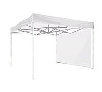 QIUYMGFG Garage carport Auvents instantanés pour l'extérieur, Pare-Soleil instantané en Tissu Oxford, Protection Solaire Pliable pour Tente de Camping Abris de Voiture(White)