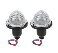 QIUYMGFG LED 3ème feu stop Lot de 2 feux stop arrière 72 mm DC 12 V pour Mini Morris Minor Traveller classique pour Lucas L594 LPB630(C)