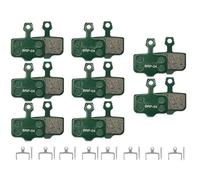 QIUYMGFG Plaquettes Frein à Disque hydrauliques adaptées pour SRAM adaptées pour AVID adaptées pour Elixir VTT Plaquettes Frein à Disque résistantes à l'usure(Ceramic 8Pairs)