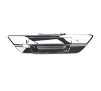 QIUYMGFG Poignée de hayon avec trous de serrure pour caméra 69090-0K110 690900K110 Compatible avec Toyota Hilux Revo 2015-2018(Silver A)