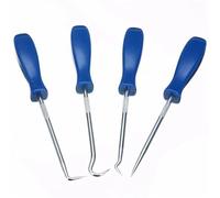 QIUYMGFG Presse à buselures Ensemble de 4 Tournevis pour Joint d'huile de Voiture, extracteur de Joint torique, Crochets de Retrait, kit d'outils Roulement Douilles
