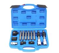 QIUYMGFG Presse à buselures Extracteur de poulie d'alternateur, kit d'outils pour Moteur de Voiture, 13 pièces Roulement Douilles