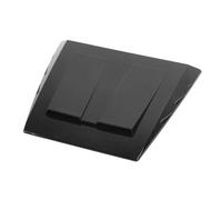 QIUYMGFG Prise d'air de Voiture Couvercle De Capot Décoratif pour Prise d'air De Voiture, Noir Brillant, Accessoires Extérieurs Universels pour Capot D'Admission d'air de Voiture