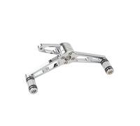 QIUYMGFG Sélecteur Vitesse Gear Shifter en Métal Repose-pieds de levier de vitesse pour moto, pédale de changement de vitesse avant chromée pour Harley Sportster 883 1200(A)